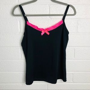 Y2K Lace Trim Cami